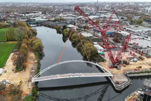 New Waterside Bridge for Nottingham Reaches Key Milestone