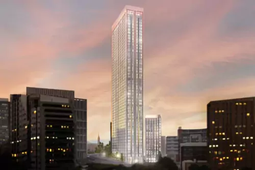 One Eastside Skyscraper Topped Out in Birmingham